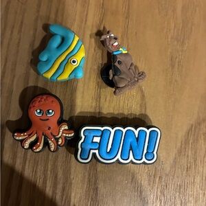 Fun! Blue Novelty Shoe Charm for Kids